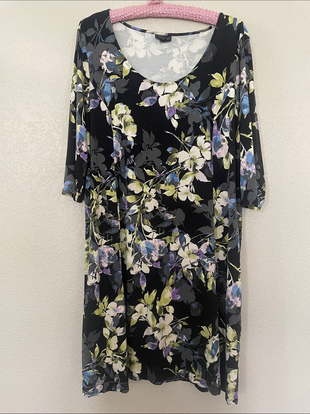 EUC J. Jill NEW Wearever Allium Moonlit Garden Dress | Size XL